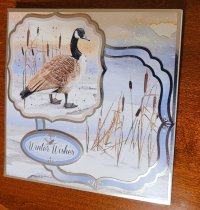 (image for) Christmas Goose Christmas Card