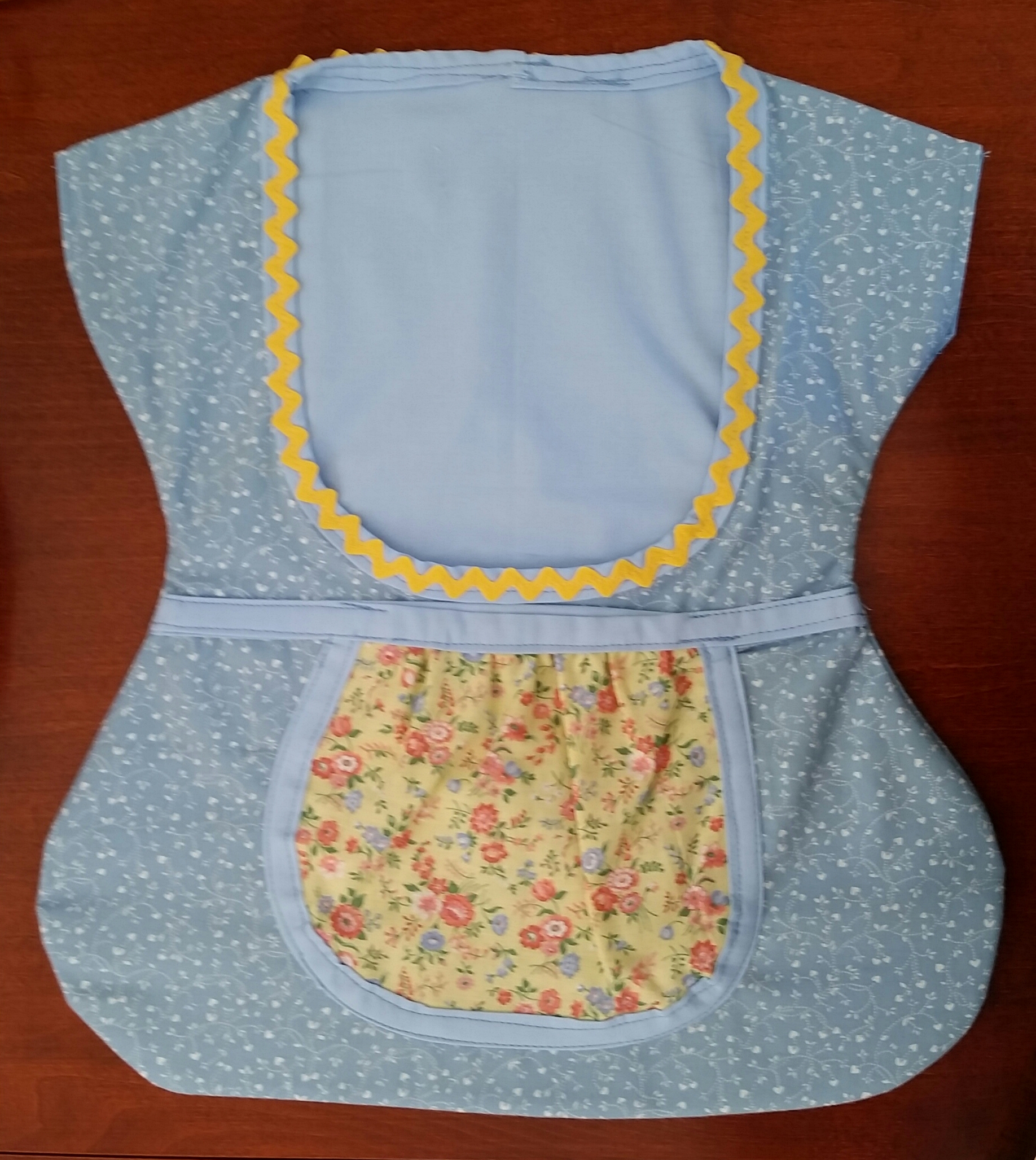 (image for) ClothesPin Bag - Blue/Yellow Pocket